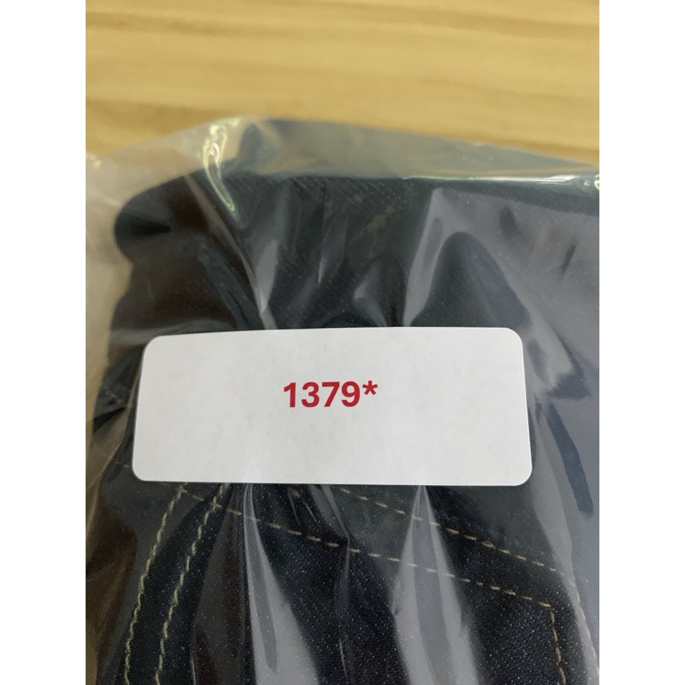 Levis Wide Leg Jeans Womens 31 Blue 728 High Rise Wide Leg Dark Wash Denim NEW - Picture 10 of 10